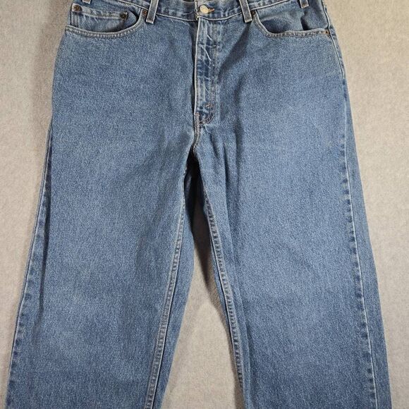 VINTAGE Levis 378 Relax Straight 36x30 (Fits 34x31) Y2K Loose - Picture 3 of 11